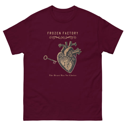 'The Heart Has No Choice' Dark Theme Tee