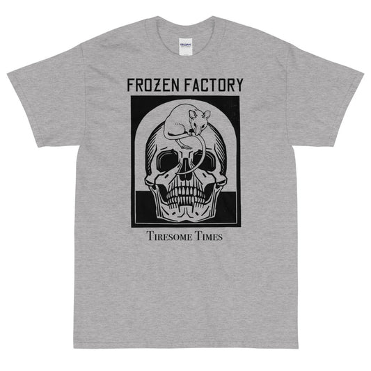 'Tiresome Times' Black Print Tee